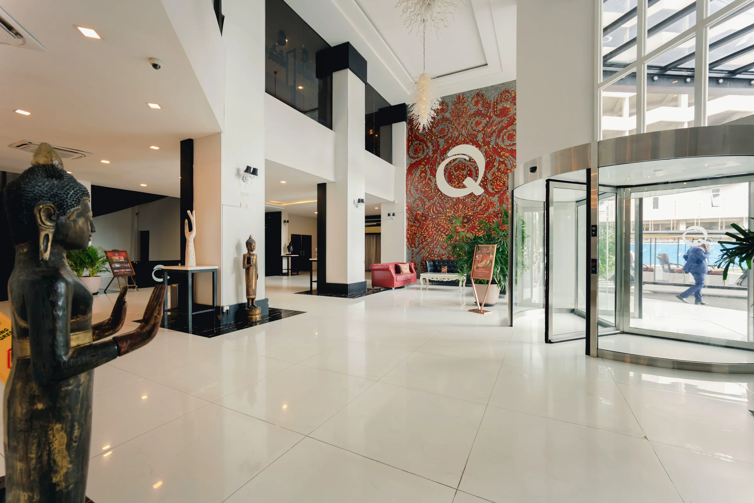Tower Lobby entrance