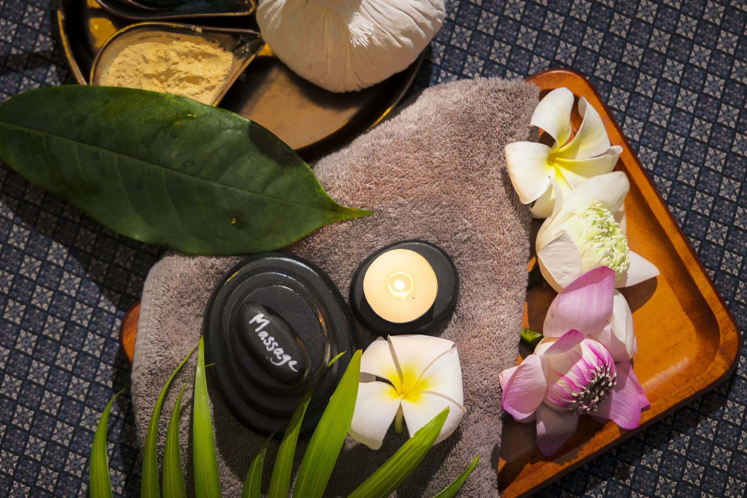 Spa treatment ritual